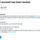 The message displayed by Twitter when attempting to change the display name to “Elon Musk.”